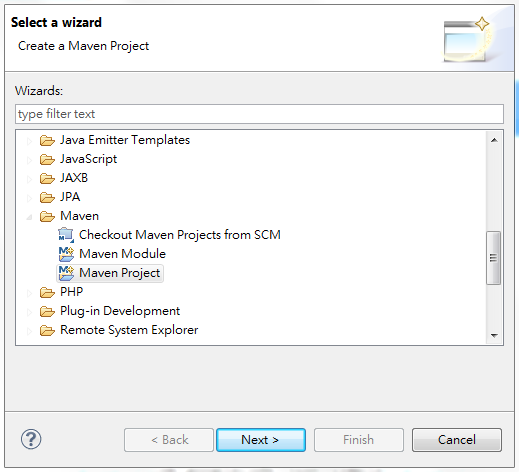 create maven project step 1