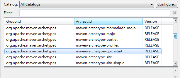 create maven project step 2